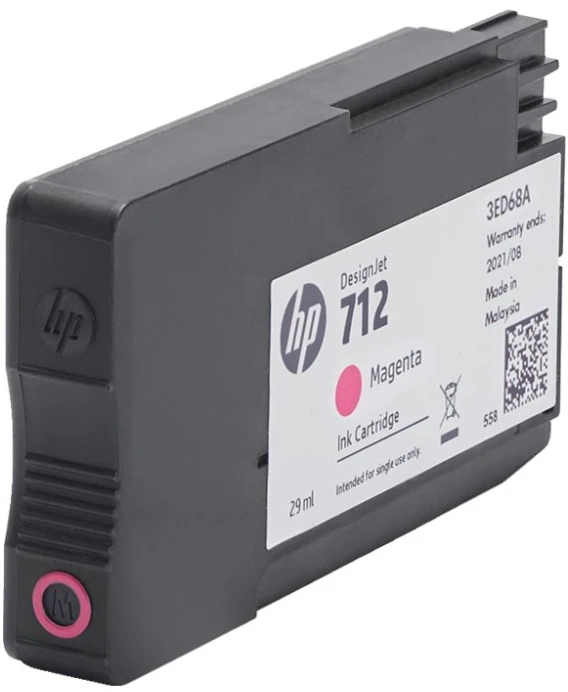 Hewlett Packard (HP) HP 712 29 ml Magenta DesignJet rašalo kasetė