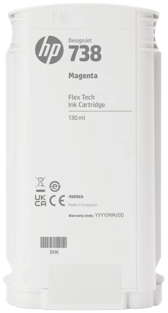 Hewlett Packard (HP) HP 738 130 ml violetinė