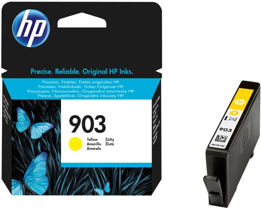 Hewlett Packard (HP) HP 903 (T6L95AE) Rašalinė kasetė, Geltona