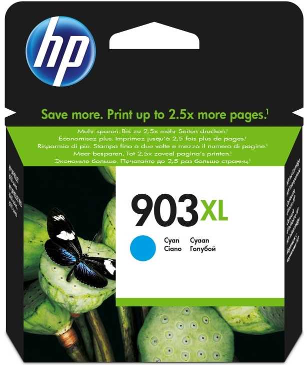Hewlett Packard (HP) HP 903XL rašalo kasetė, žalsvai mėlyna, didelės talpos