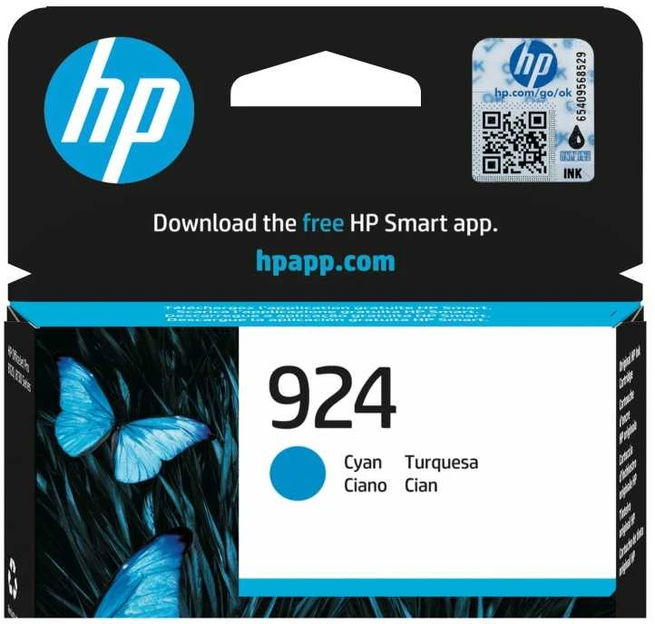 Hewlett Packard (HP) Originali HP 924 Cyan rašalo kasetė