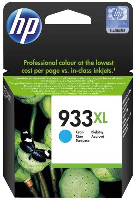 Hewlett Packard (HP) HP 933XL rašalo mėlyna Officejet 6700 Premium e-All-in-One Spausdintuvas - H711n