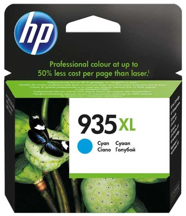 Hewlett Packard (HP) Originali HP 935XL didelės našumo žalsvai mėlynos spalvos rašalo kasetė