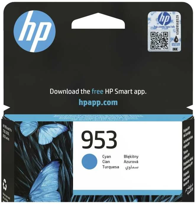 HP 953 mėlynas F6U12AE Instant Ink