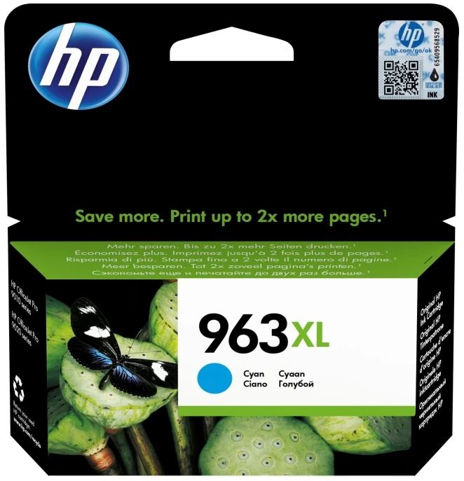 Hewlett Packard (HP) Originali HP 963 Magenta rašalo kasetė