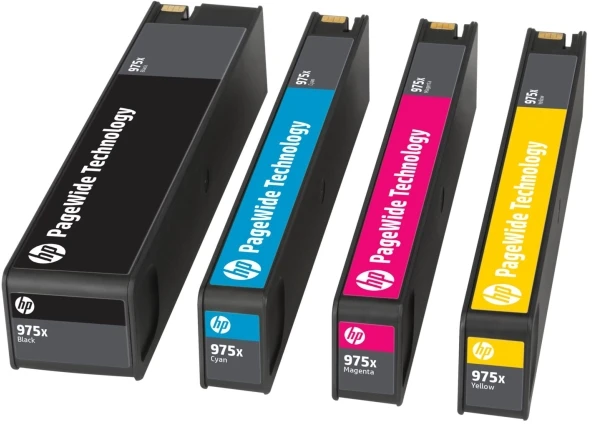 Hewlett Packard (HP) HP 981A Geltona Original PageWide kasetė (6 000 puslapių)