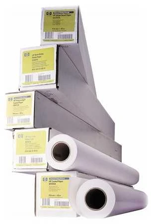 Hewlett Packard (HP) HP padengtas popierius 914mm x 45,7m A0/36" ritinys (98g/m2) šviesus baltas
