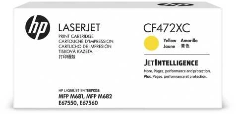 Hewlett Packard (HP) Tonerio kasetė - HP 657X didelio našumo CF472XC 23700 puslapių geltona