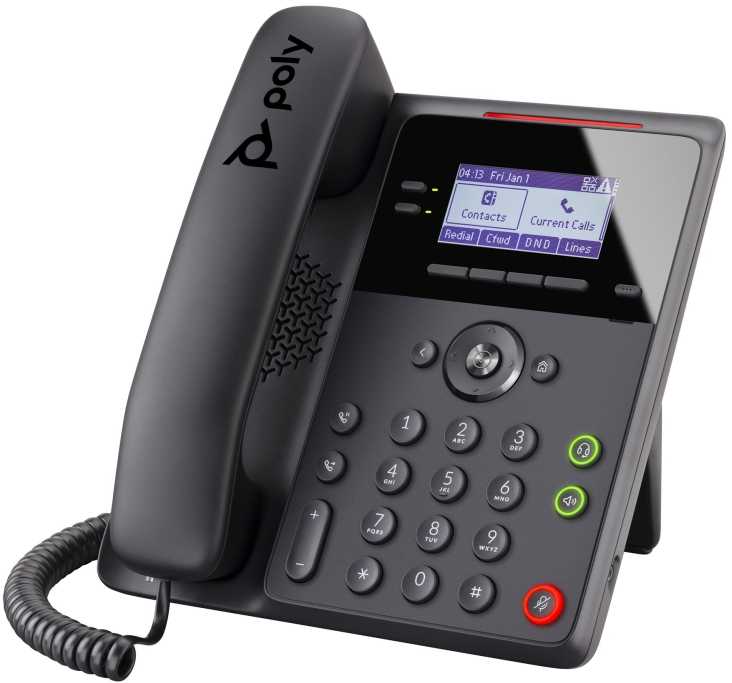 Hewlett Packard (HP) Triton POLY Phone Edge B30 IP telefonas su PoE palaikymu