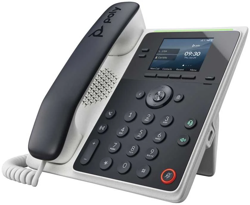 Hewlett Packard (HP) HP Poly Edge E100 IP telefonas su PoE