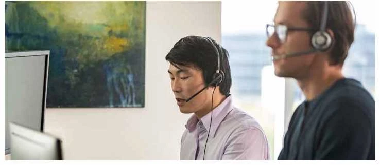 Hewlett Packard (HP) ENCOREPRO 525 USB-M KOMANDŲ SERTIFIKATAS - BINAURAL USB SKAMBUČIŲ CENTRAS Ausinės