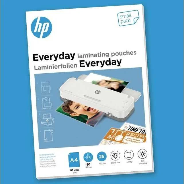 HP EVERYDAY laminavimo folija 25 vnt