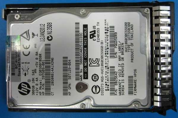 Kietasis diskas HP Hewlett Packard Enterprise 300 Gb SAS 10.000Rpm 2.5 Inch