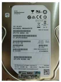 Hewlett Packard (HP) HP 2 TB 3,5 colio SATA III (6 Gb/s) serverio diskas (872771-001)