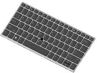 Hewlett Packard (HP) Atmintis HP L13697-051 nešiojamųjų kompiuterių dalių keitimas nešiojamiesiems kompiuteriams Klaviatūra
