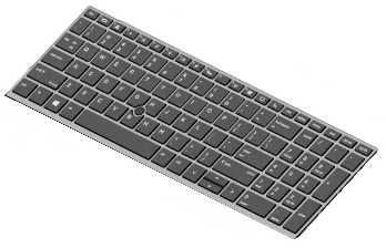 Hewlett Packard (HP) HP klaviatūra (PRANCŪZŲ)