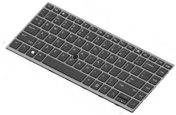 Klaviatūra Hewlett Packard (HP) HP KYBD SR BL PVCY -EURO