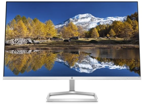 HP M27fq QHD Monitorius, 68.6 cm (27"), 2560 x 1440 pikselių, Quad HD, LCD, 5 ms, Sidabrinis, Juodas