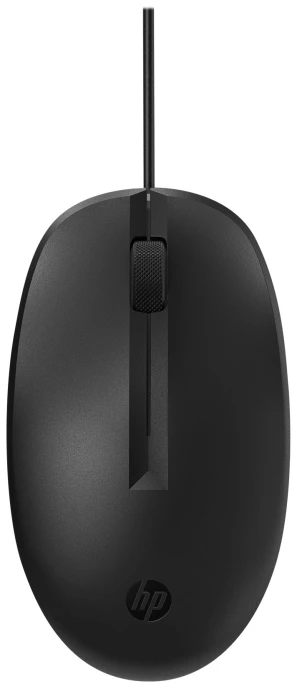 HP Pelė laser su laidu Juodas