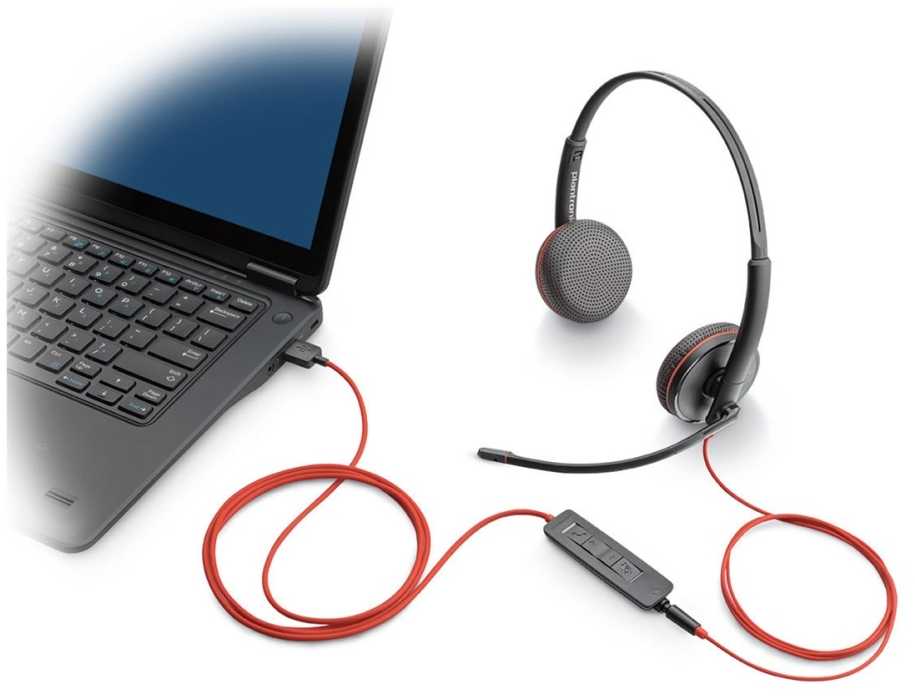 Ausinės HP Blackwire 3225 Stereo USB-C