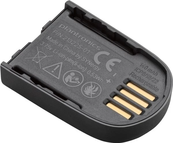 HP Poly Savi 8210 baterija su išėmimo įrankiu, baterija, juoda