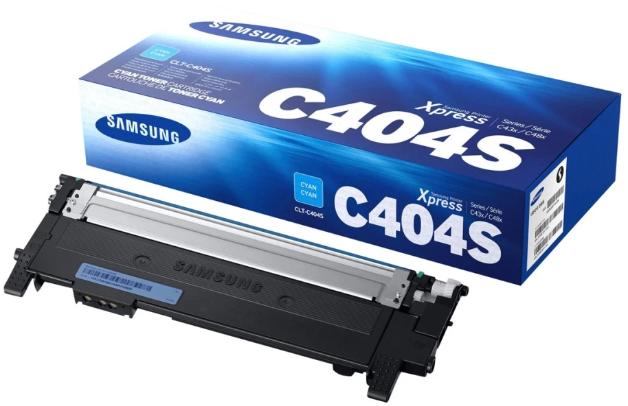HP „Samsung CLT-C404S“ originali žydra rašalo kasetė, 1000 puslapių, žydra, 1 vnt.