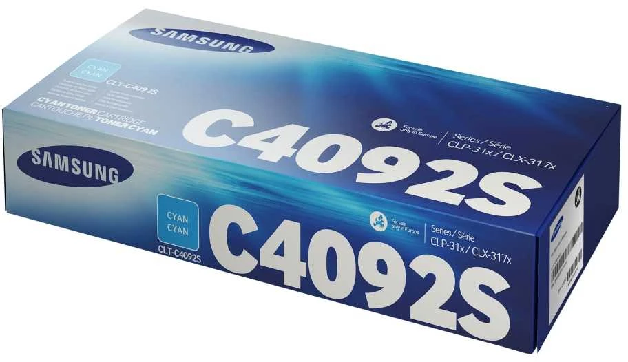 Hewlett Packard (HP) Samsung Toneris (žydra) CLP-31x, CLX-317x (efektyvumas 1000 puslapių)