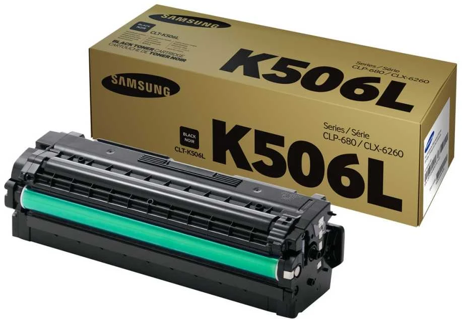 Hewlett Packard (HP) Toneris HP Samsung CLT-K506L H-Yield Juodas| 6 000 pgs | CLP-680ND/CLX-6260