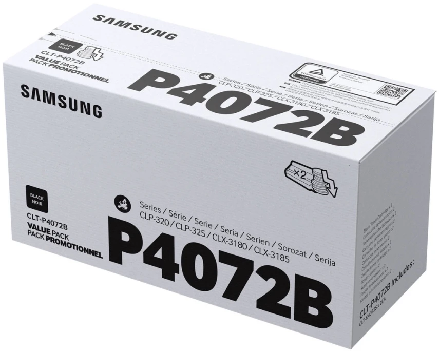 Hewlett Packard (HP) HP Samsung CLT-P4072B Originalus Juoda 2 vnt