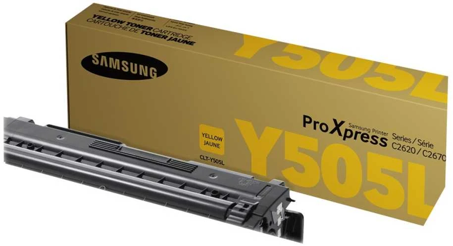 Hewlett Packard (HP) Toneris HP Samsung CLT-Y505L H-Yield Geltona | 3 500 psl. | SL-C2620DW / C2670FW