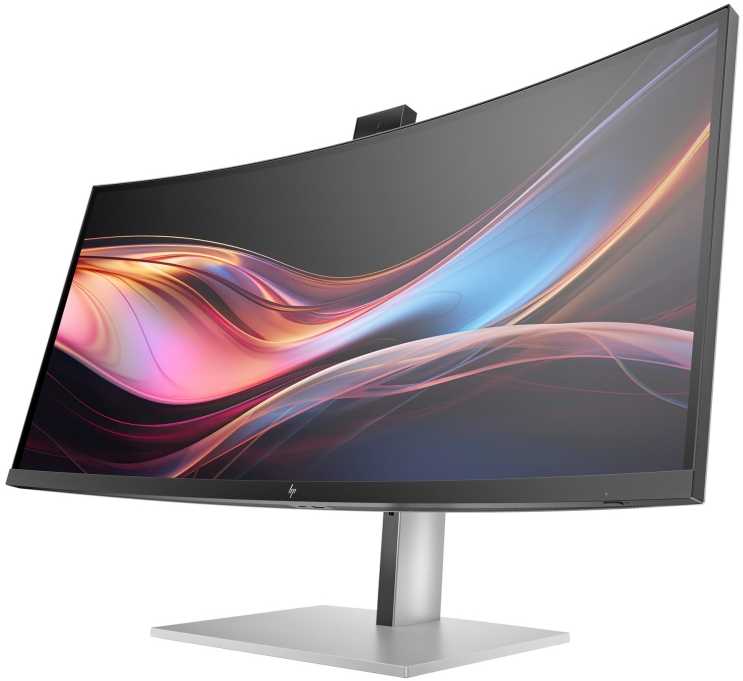 „HP Series 7 Pro“ 34 colių WQHD konferencijų monitorius – 734 pm, 86,4 cm (34"), 3440 x 1440 pikselių, platus „Quad HD“, 5 ms
