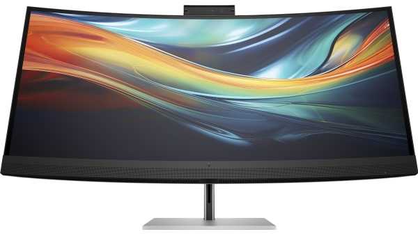 Monitorius Hewlett Packard (HP) HP LCD 740 pm 40 colių lenktas (5120 x 2160, IPS, 1000:1, 300 nitų, 5 ms, HDMI 2.0, DP 1.4, USB3-C, 2x5W garsiakalbiai, kamera) 5Y wrnt