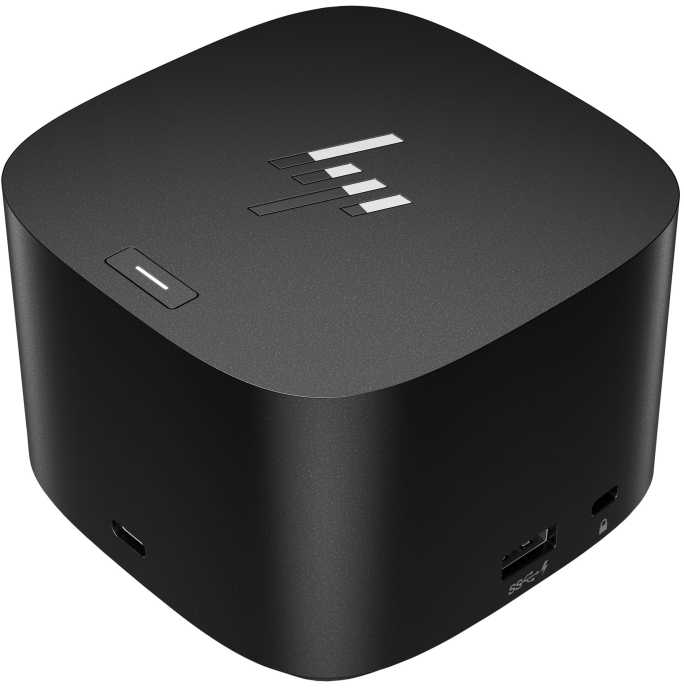 Hewlett Packard (HP) HP Thunderbolt dokas 120W G4, Laidinis, Thunderbolt 4, Juoda, Kensington, 100 - 240 V, 50 - 60 Hz