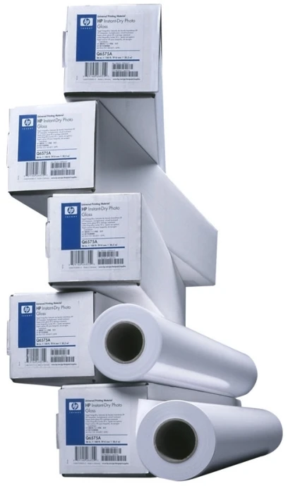Hewlett Packard (HP) BMG HP fotopopierius, blizgus 36 colių ritinys 914 mm x 30,5 m 200 g/m²