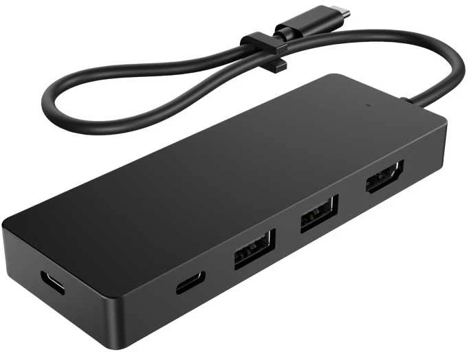 HP USB-C Travel Hub G3 90W – 2 x USB-C, 2 x USB 3.0, 1 x HDMI (iki 4K/60Hz), 1 metai