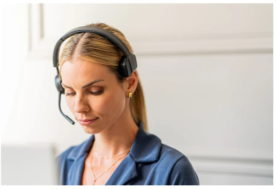 Ausinės Hewlett Packard (HP) VOYAGER 4310 UC V4310-M C USB-A - WW