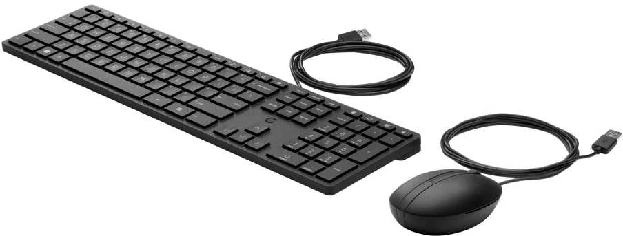 Hewlett Packard (HP) Klaviatūra ir pelė HP su laidu Desktop 320MK (9SR36AA)