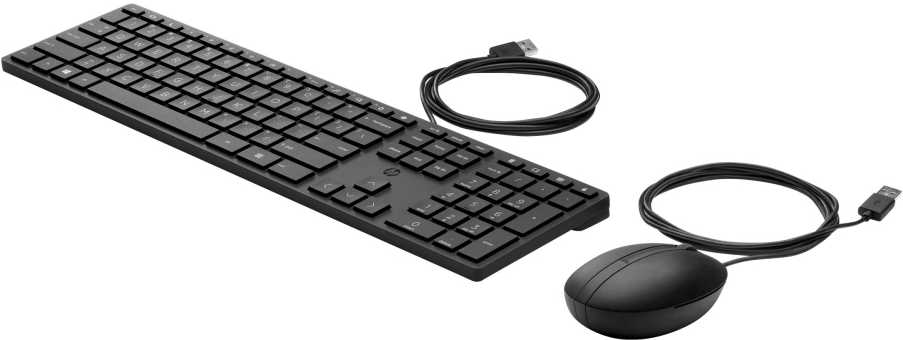 Klaviatūra HP 320MK CABLE KB + Pelė - COMBO #ABY DENMARK