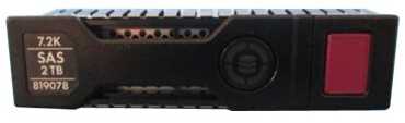 Hewlett Packard (HP) Dysk serwerowy HP 2TB 3.5'' SAS-3 (12Gb/s) (819078-001)