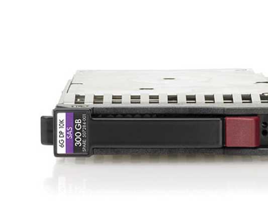 „HP Enterprise“ 300 GB 2,5 colio SAS-1 (3 Gb/s) serverio diskas (627195-001)