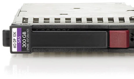 „HP Enterprise“ 300 GB 2,5 colio SAS-1 (3 Gb/s) serverio diskas (627195-001)
