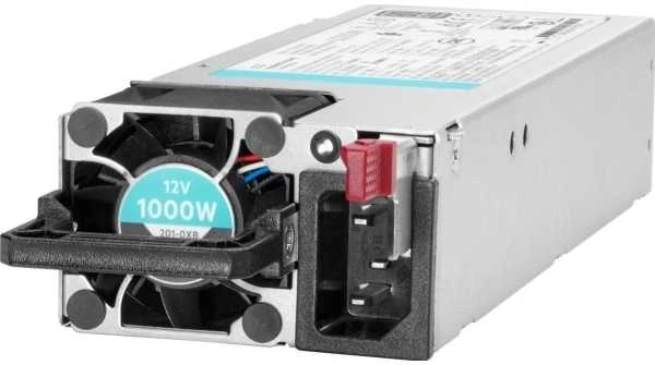 High Peak Hewlett Packard (HP) HPE 1000W Flex Slot Titanium Hot Plug Power Supply Kit maitinimo blokas „Flex ATX“ Sidabras