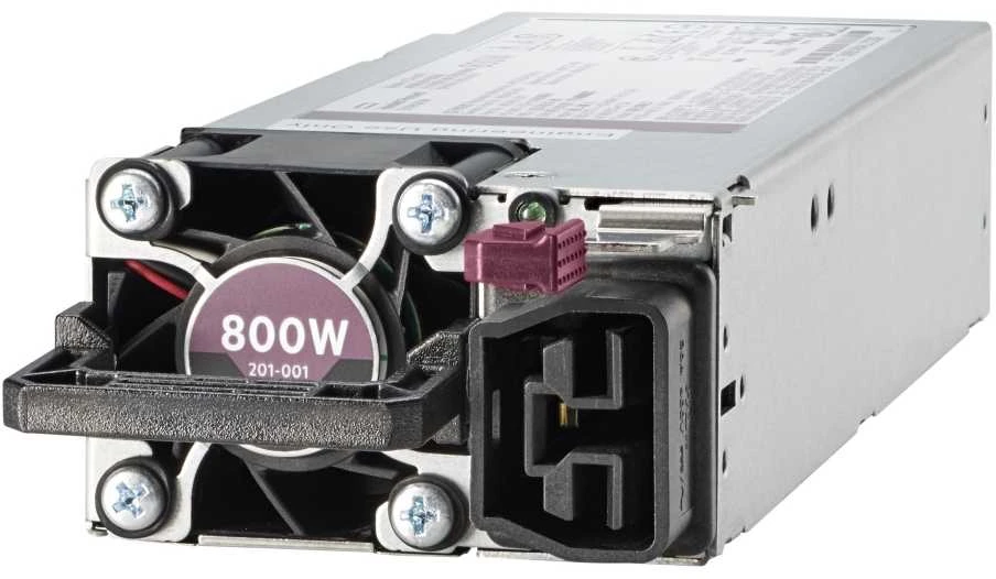 Hewlett Packard (HP) HPE 800W FS Plat Ht Plg LH maitinimo šakotuvo rinkinys