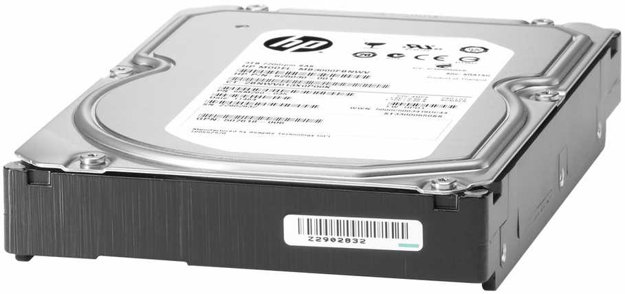 HP 6 TB 3,5 colio SATA III (6 Gb/s) serverio diskas (793667-B21)