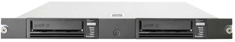 Serveris HPE Storage LTO-9 Ultrium Rack Mount Tape Drive 5x LTO-9 45TB duomenų kasetės