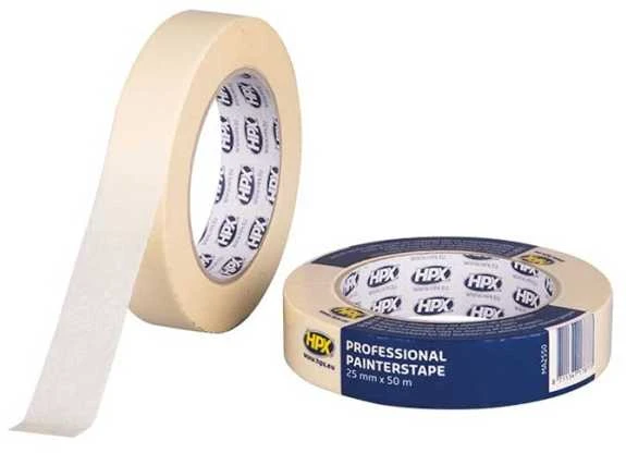 HPX maskavimo juostos ritės 25 mm x 50 m