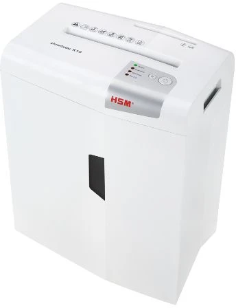 HSM 1045111 HSM „Shredstar X10“ – kryžminio kirpimo, 4,5 x 35 mm / 10 lapų, 80 g / 20 l dėžė / P-4