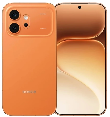 Honor 600 5G 16,7 cm (6,57 colio) Dviguba SIM kortelė „Android“ 16.0 USB C tipo 8 GB 512 GB 6400 mAh Oranžinis