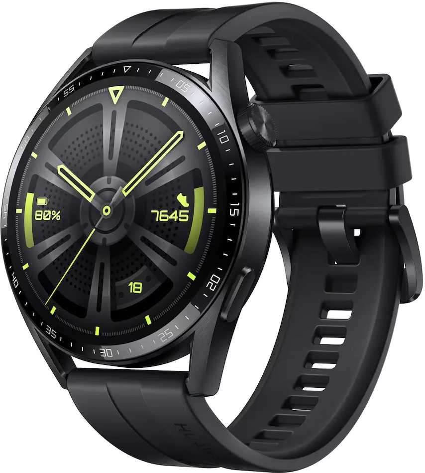 Išmanusis laikrodis Huawei Watch GT 3 Active Edition (46 mm), Juodos spalvos