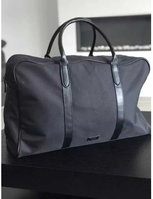 Hugo Boss, Boss, Weekend Bag, GWP Textile Travel Bag, Juodas